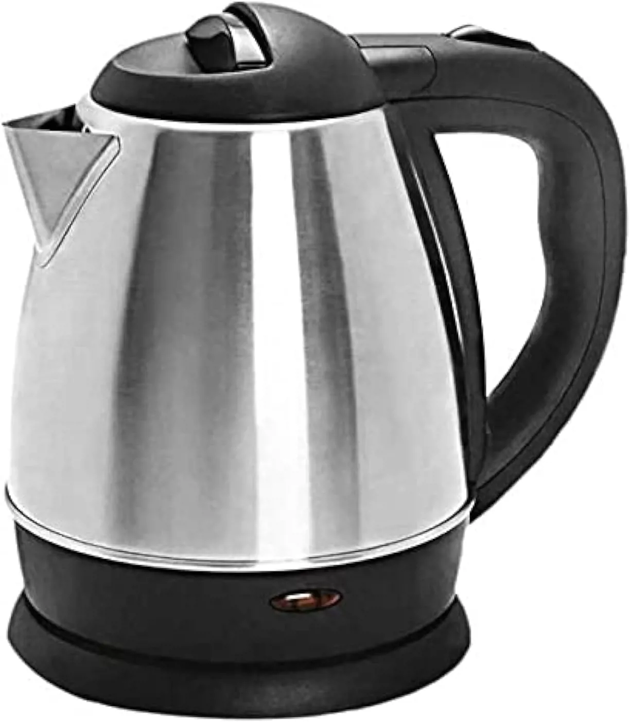 غلاية كهربائية من الفولاذ المقاوم للصدأ من فلامنجو، سعة 1.5 لتر، لون فضي، موديل FM3000