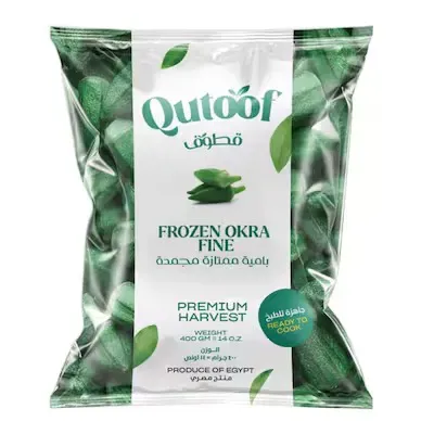 قطوف بامية مجمدة ممتازة - 400 جرام