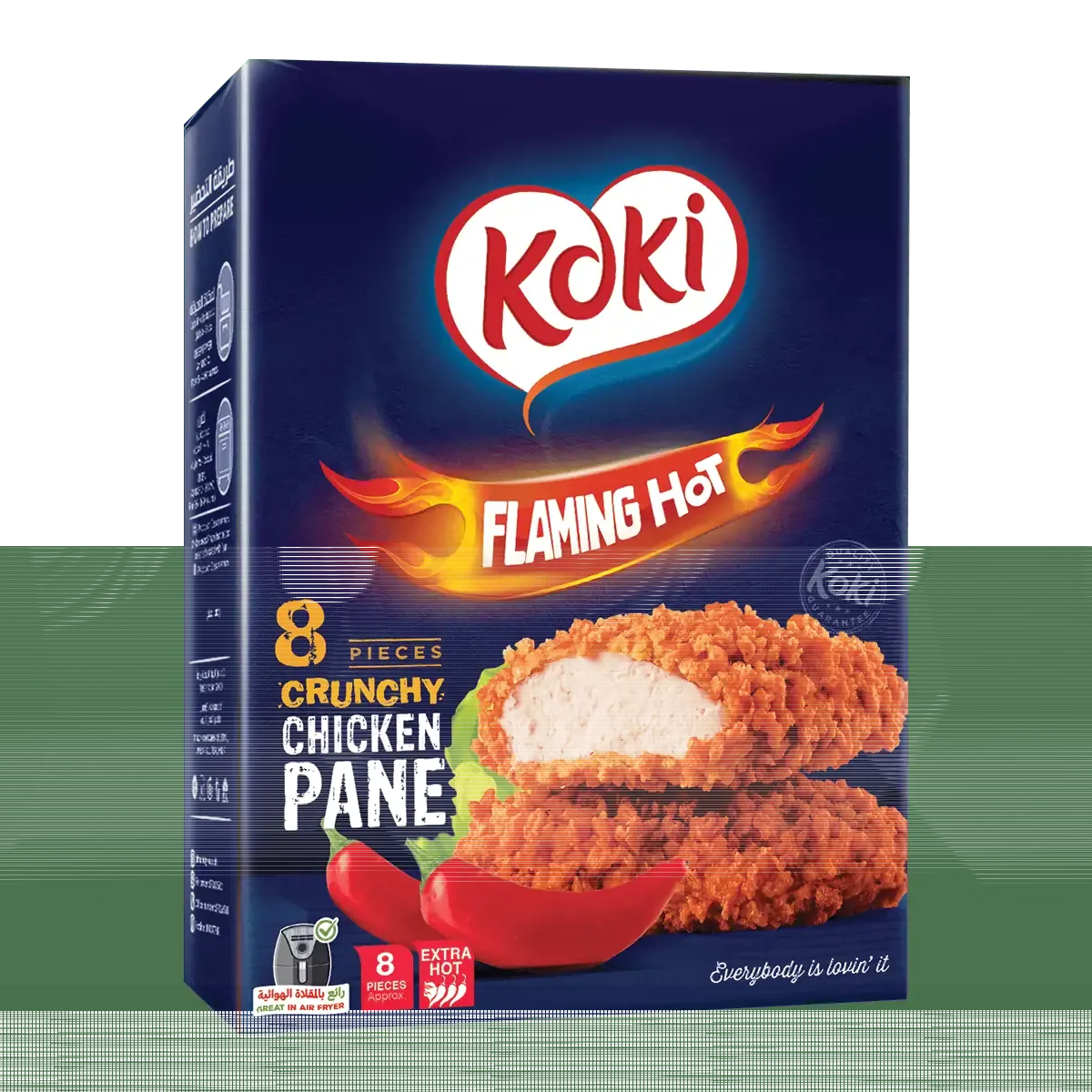 بانيه دجاج كوكي حار نار - 400 جرام