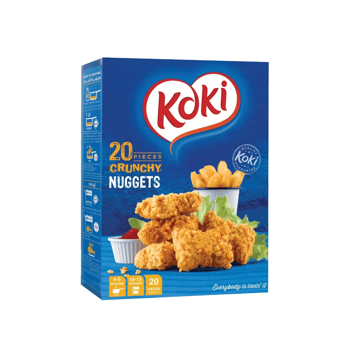 ناجتس الدجاج المقرمش كوكي - 20 قطعة