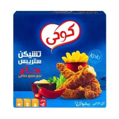 كوكي ستربس دجاج حار - 1 كجم