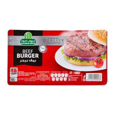 حلواني بيف برجر - 16 قطعة