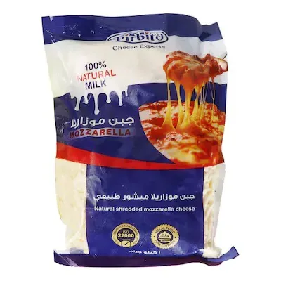 جبنة موزاريلا مبشورة طبيعية بيربيتو - 1 كجم