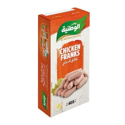 الوطنية سجق دجاج - 400 جم