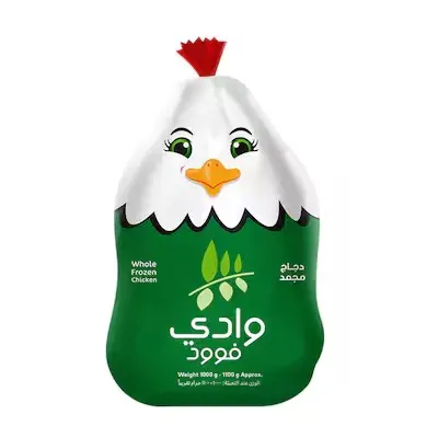 وادي فوود دجاجة كاملة مجمدة - 1000-1100جرام