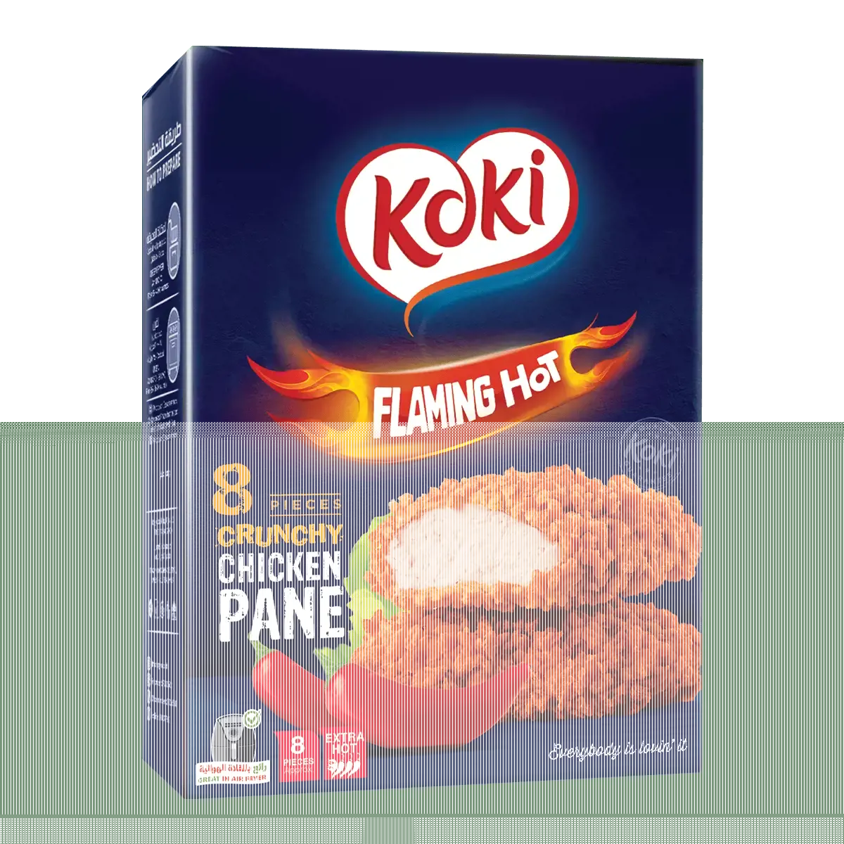 بانيه دجاج كوكي حار نار - 400 جرام