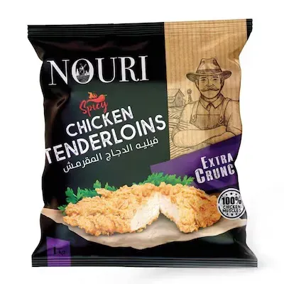 نوري فيليه دجاج حار - 1 كجم