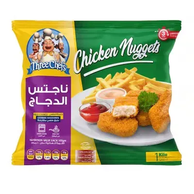 ثري شيف ناجتس دجاج - 1 كجم