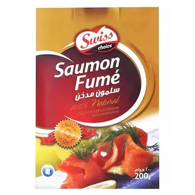 سلمون مدخن سويس تشويس - 200 جم