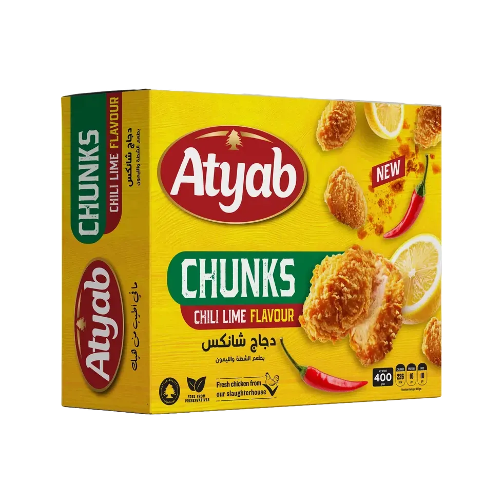 دجاج شانكس أطياب بطعم الشطة والليمون-400جرام