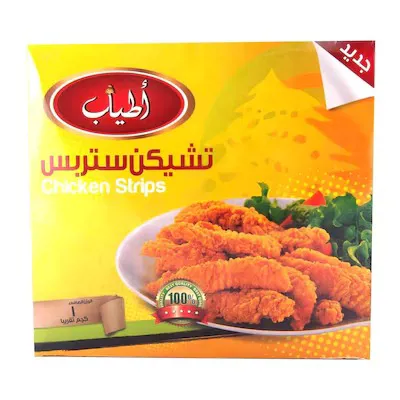 اطياب تشيكن ستريبس - 1 كجم (كرتونة=كيس)