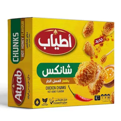  تشيكن شانكس أطياب بطعم العسل الحار - 400 جرام