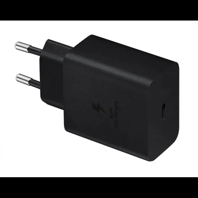 شاحن سامسونج الأصلي 45 وات - شحن فائق السرعة مع كابل Type-C To Type-C