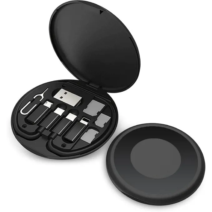 طقم كابلات الشحن الذكي 60 وات (علبة المنقذ) - شحن سريع ونقل بيانات لكل الأجهزة