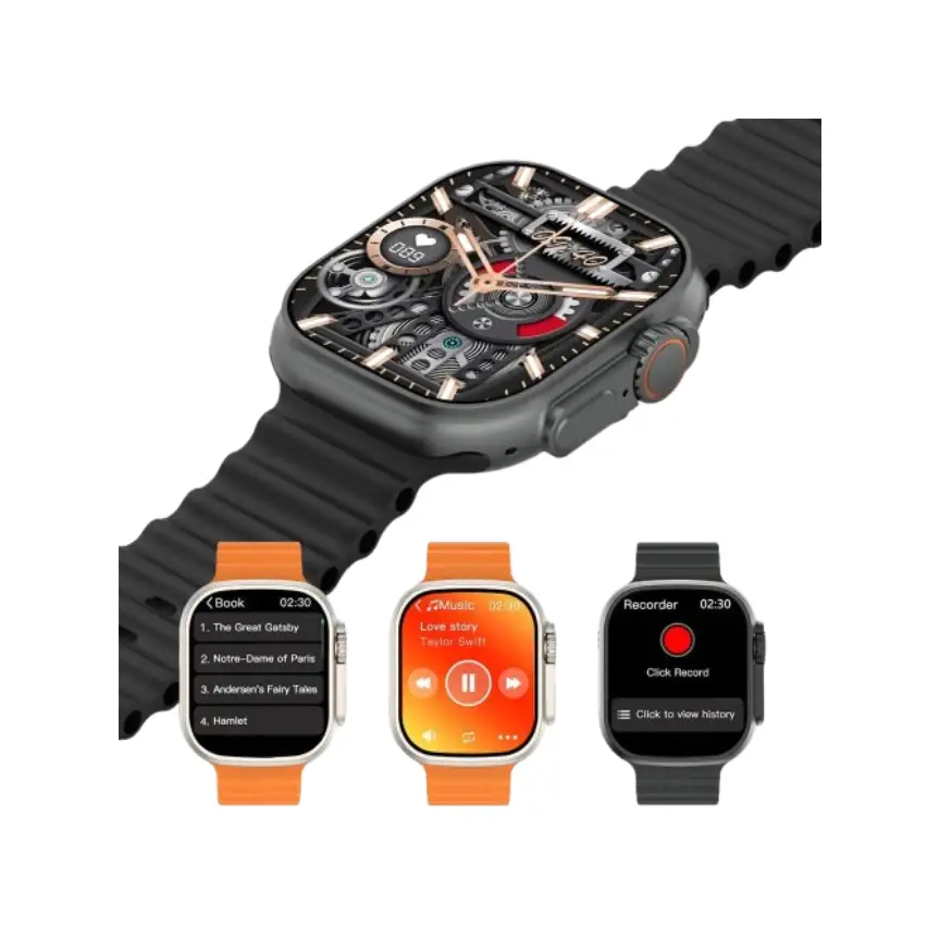 ساعة T2000 Ultra الذكية - التصميم الرياضي الأنيق (مقاس 49 مم)