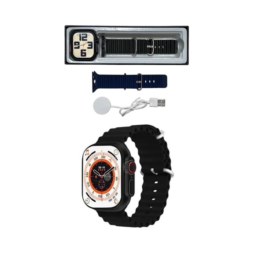 ساعة T900 الذكية - التصميم الكلاسيكي الأنيق (مع دعم المكالمات واللغة العربية)