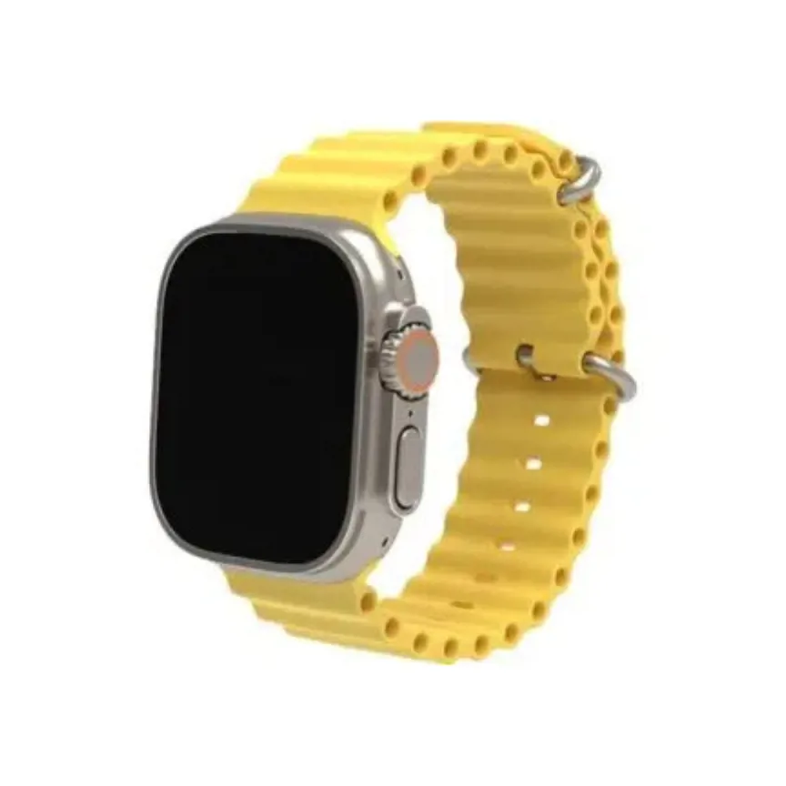 سوار (Strap) سيليكون ناعم لجميع الساعات الذكية - متوافق مع مقاسات 42/44/45/49 مم _ Copy