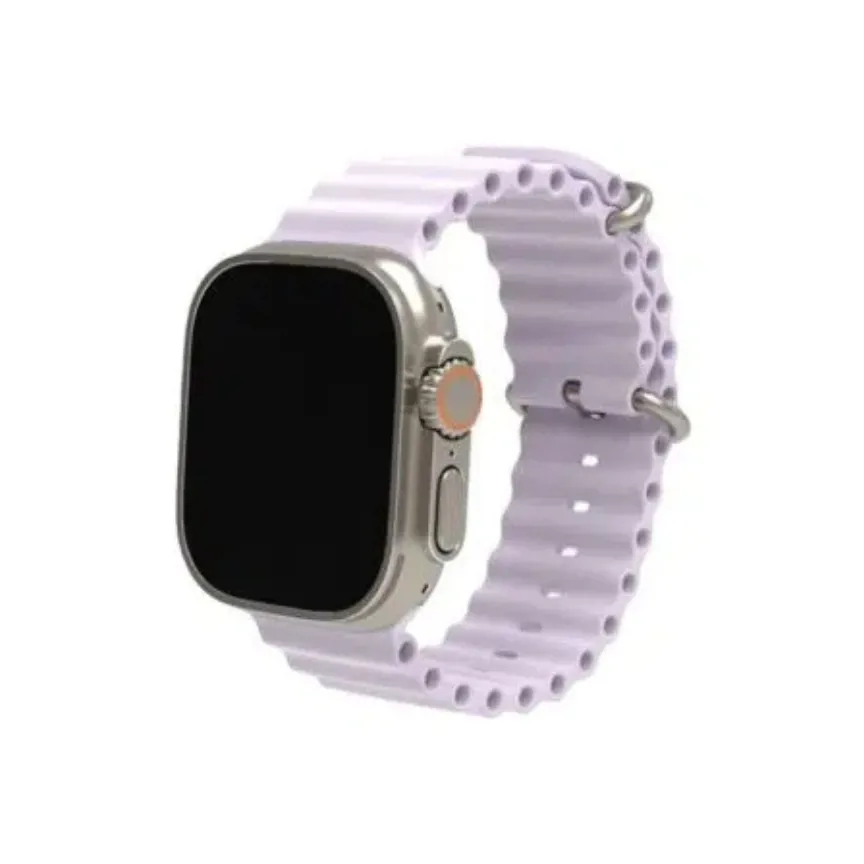 سوار (Strap) سيليكون ناعم لجميع الساعات الذكية - متوافق مع مقاسات 42/44/45/49 مم _ Copy _ Copy _ Copy