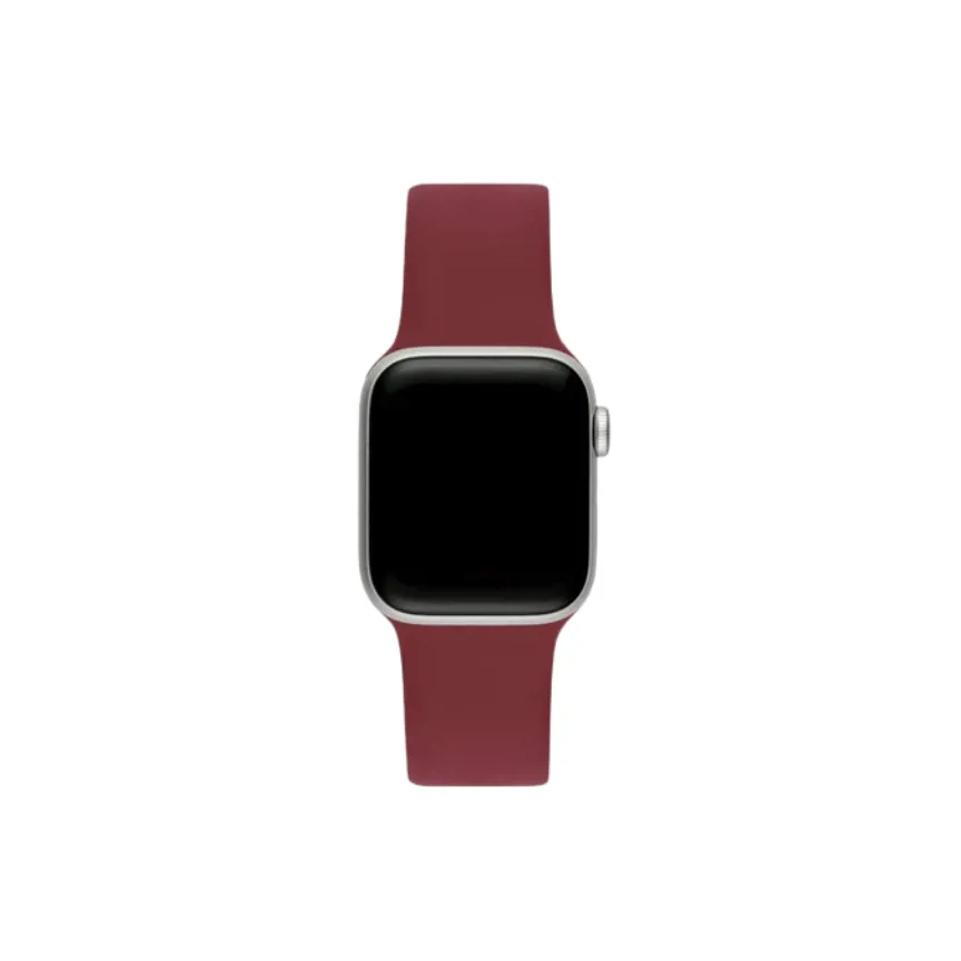 حزام (Strap) سيليكون كلاسيكي للساعات الذكية - متوافق مع Apple Watch وجميع الإصدارات الشبيهة _ Copy