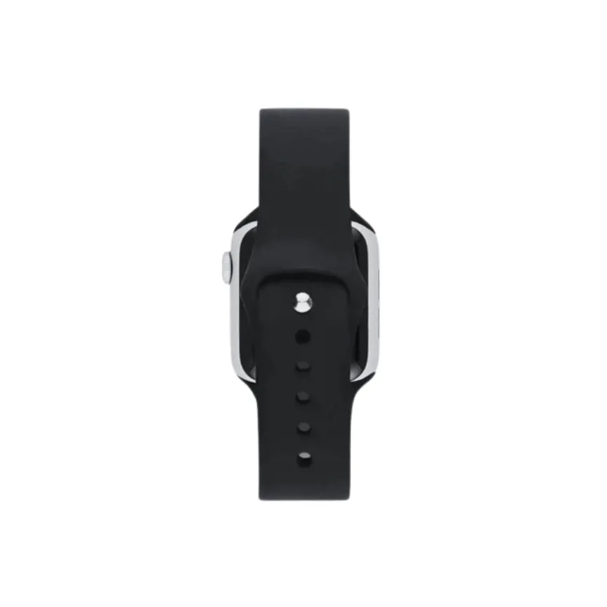 حزام (Strap) سيليكون كلاسيكي للساعات الذكية - متوافق مع Apple Watch وجميع الإصدارات الشبيهة _ Copy