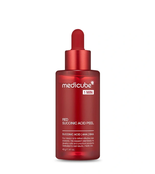 Red Acne Succinic Acid Peel