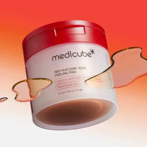 Red Succinic Acid Peeling Pad