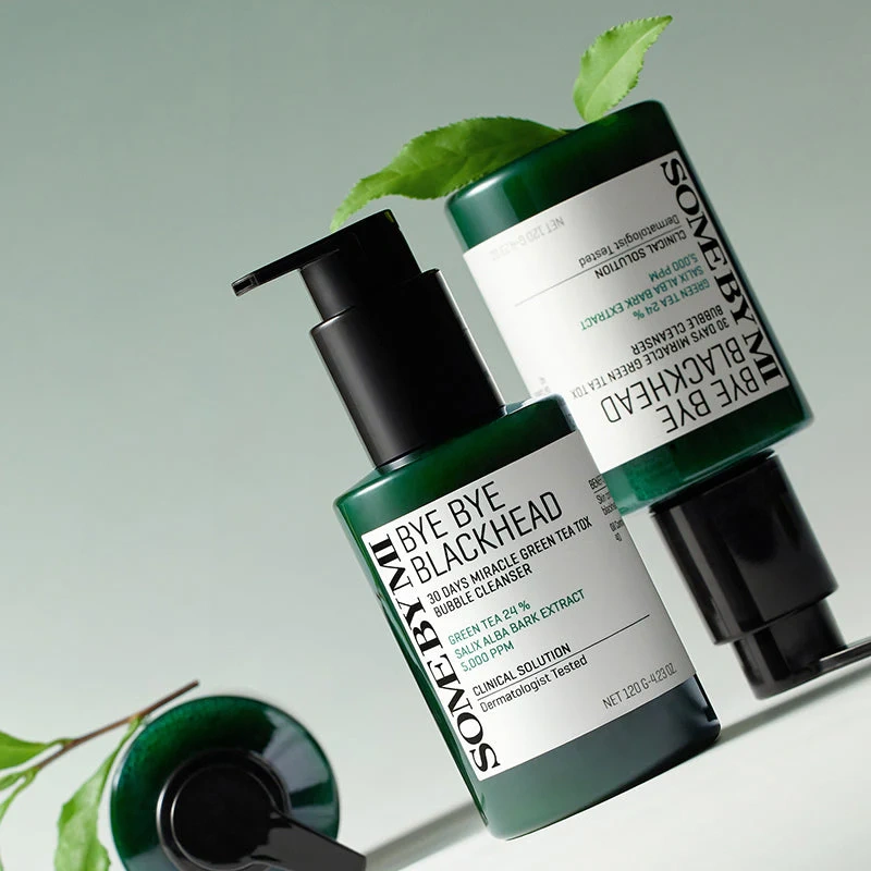 Bye Bye Blackhead 30 Days Miracle Green Tea Tox Bubble Cleanser