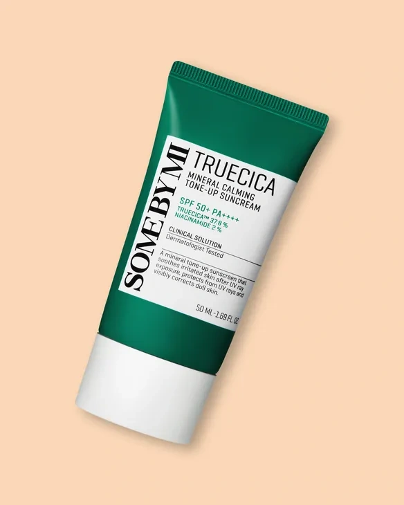 Truecica Mineral Calming Tone-up Sunscreen SPF50+ PA++++