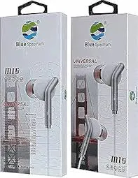 Earphone blue spectrum m15