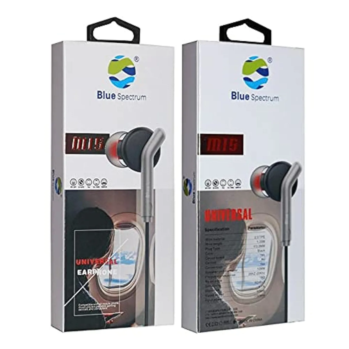 Earphone blue spectrum m15