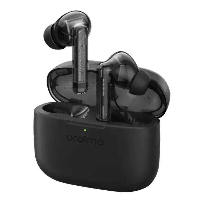 Oraimo FreePods Lite In-Ear Earbuds, Noise Cancellation, Up to 32 Hours, Black - OTW-330