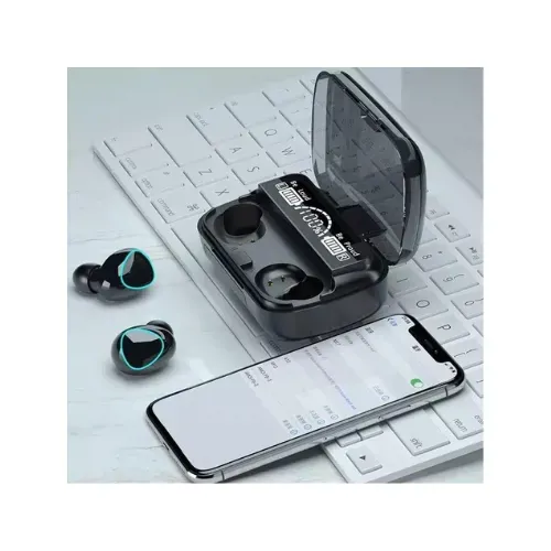 M10 Bluetooth Earbuds with LED Charging Case