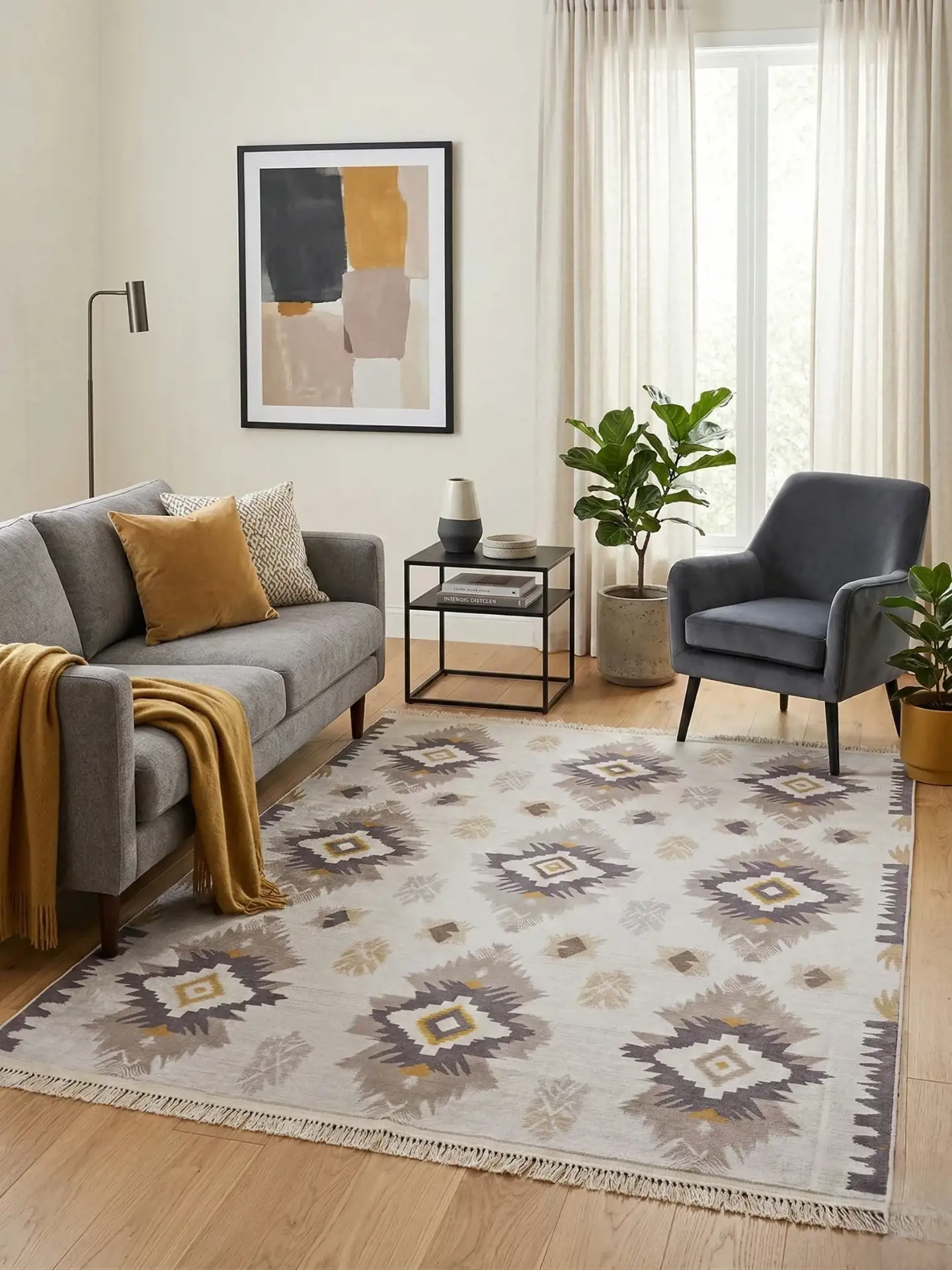 بديل سجاد ديجيتال كبيرة مقاس 180×280 سم مع ظهر مانع للانزلاق