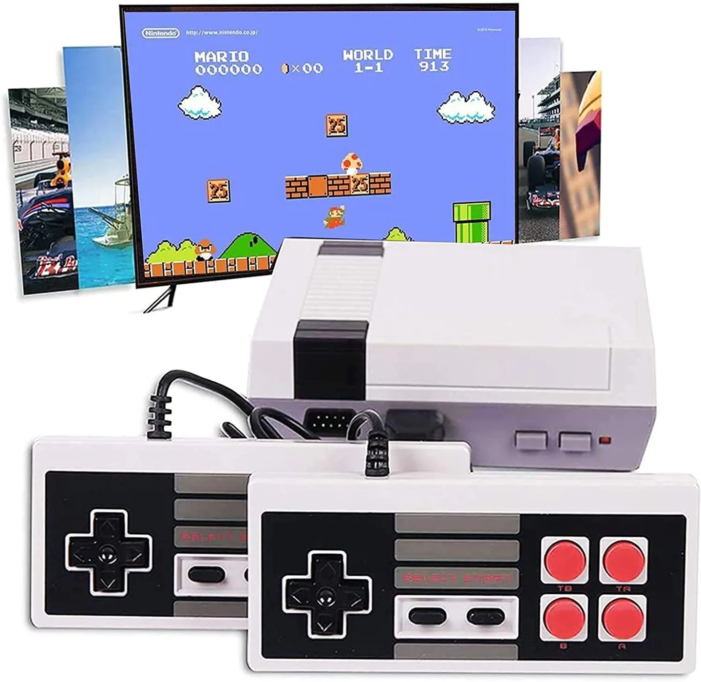 🎮 عُد إلى الزمن الجميل مع جهاز الألعاب الكلاسيكي الجديد!