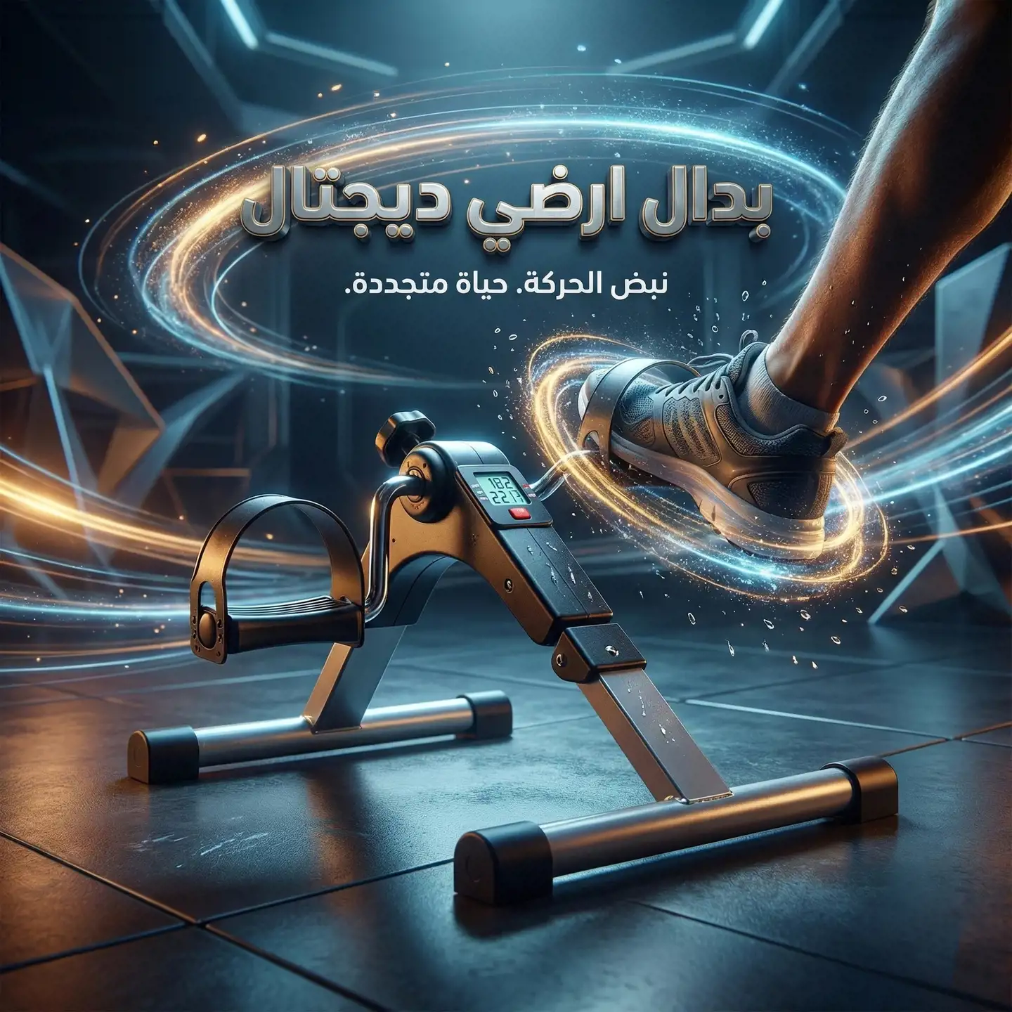 🏠💪 بدال ديچيتال متعدد الاستخدامات – تمرّن براحتك في البيت أو الشغل!